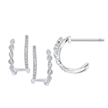EARRINGS  RD V 0.232